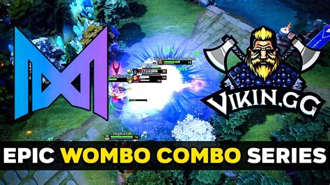 Nigma Vs Vikin Gg Epic Wombo Combo Series Epic League Dota Youtube