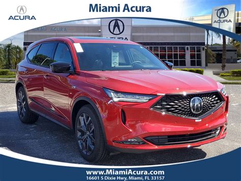 New 2024 Acura Mdx Sh Awd With A Spec Package Sport Utility In Miami