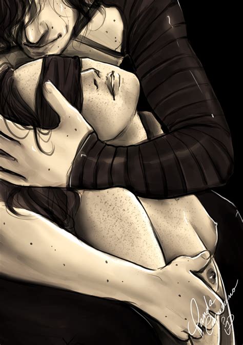 Rey X Kylo Ren Star Wars Fan Art By PandaCapuccino Pics Nerd Porn