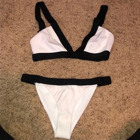 Kendall Kylie Swim Kendall And Kylie Logo Bikini Set Poshmark