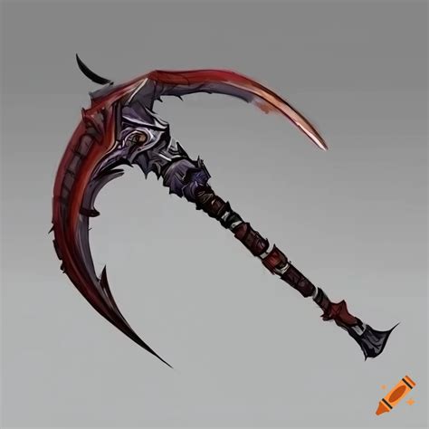 Concept Art Of A Scythe On White Background On Craiyon