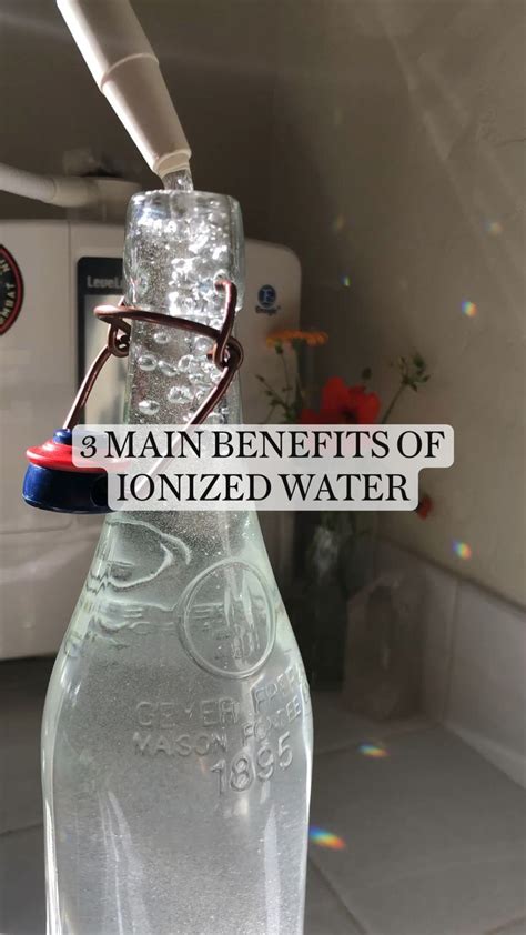 Pin On Ionized Water