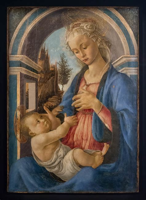 La Vierge et l Enfant Sandro Botticelli musée du Peti Flickr