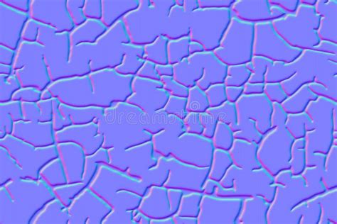 Normal Map Seamless Texture Of Cracked Paint Stock Photo Image Of