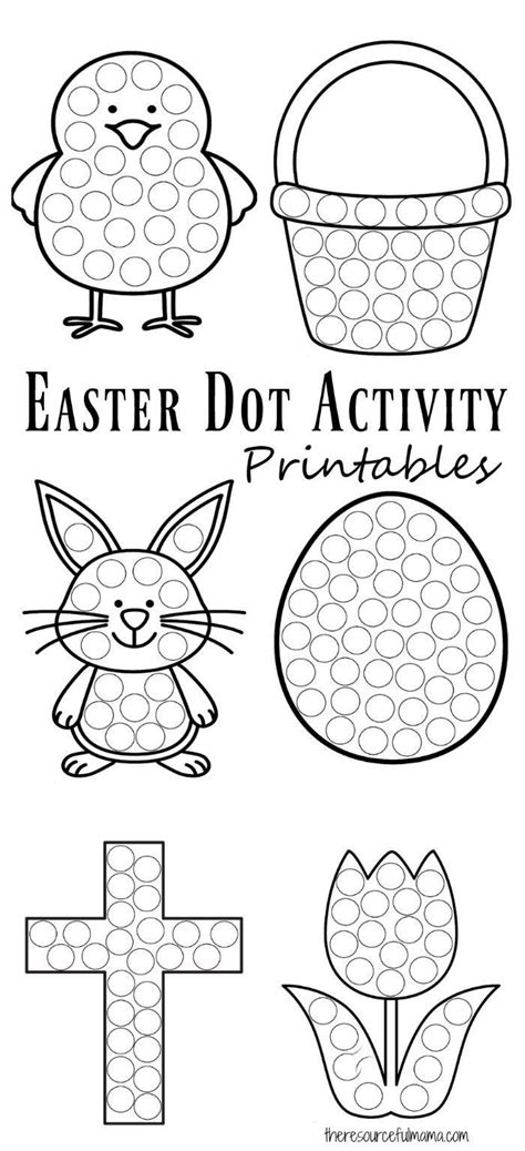 Free Printable Easter Dot To Dot