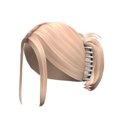 Clipped Summer Updo In Blonde Roblox Item Rolimon S