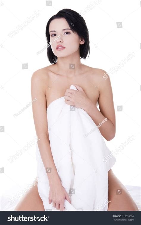 Sexy Nude Woman Covering Her Body ภาพสตอก 118535596 Shutterstock