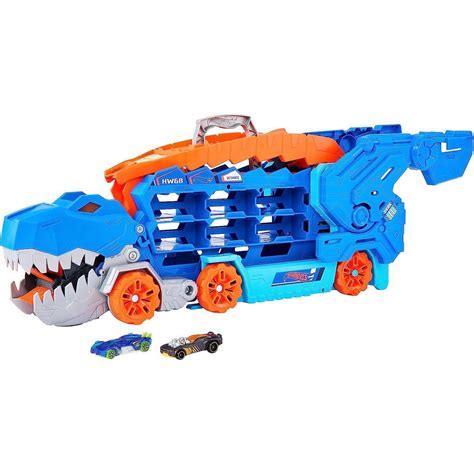Mattel Hot Wheels City T Rex tahač se světly a zvuky Maxíkovy hračky