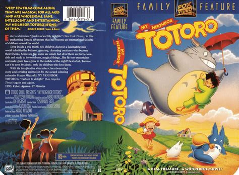 My Neighbor Totoro (1994 VHS) | Angry Grandpa's Media Library Wiki | Fandom