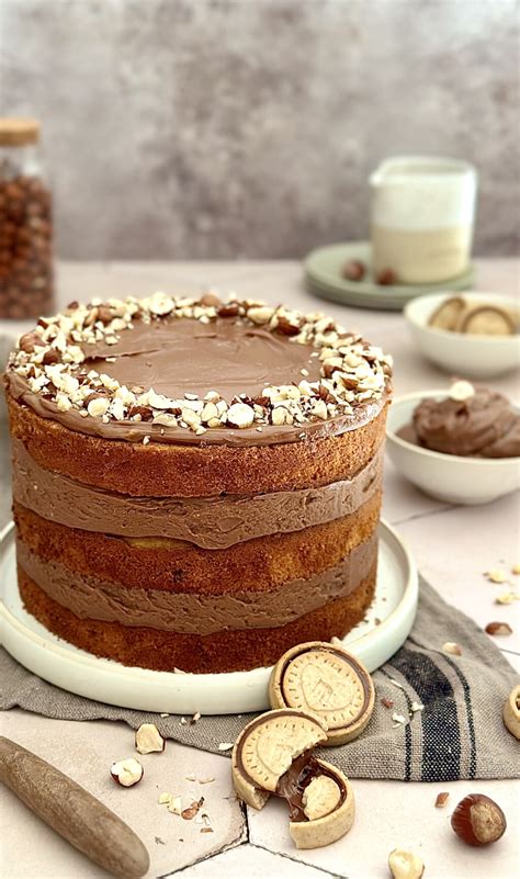 Nutella Naked Cake Von Januar Bis Dezember