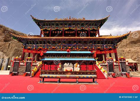 Taoist Temple Building In Tibet Editorial Photography Image Of