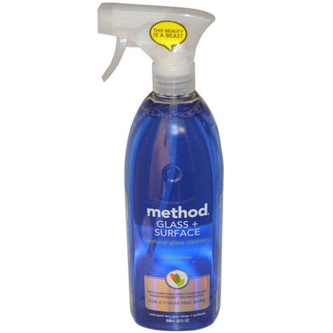 Method Glass Surface Natural Glass Cleaner Mint 1source