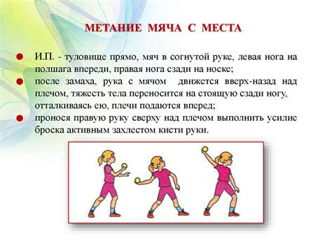 Метение мяча на дальность - презентация онлайн