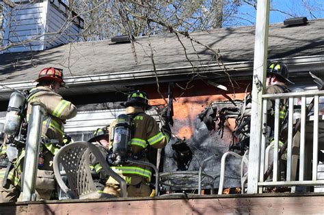 Fire Damages House In Clinton Township