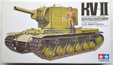 Yahooオークション こんな タミヤtamiya 135 ソビエト・重戦車kv