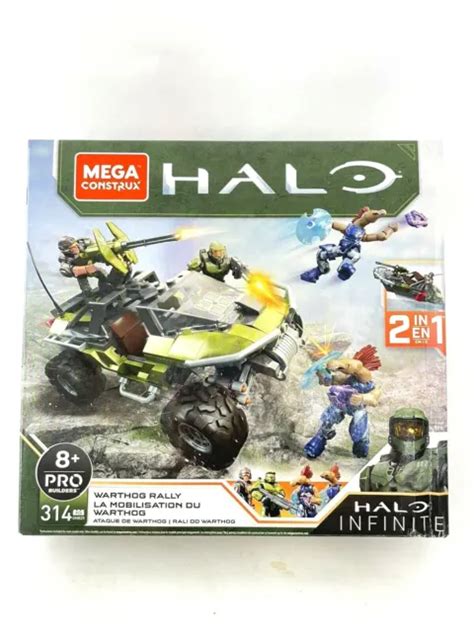 Halo Infinite Warthog Rally Mega Construx Block Construction Set Mattel