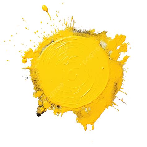 yellow dot color color dot paint png transparent image  clipart