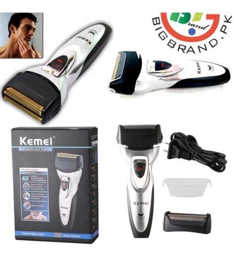 Kemei Rechargeable Electric Shaver For Men Km