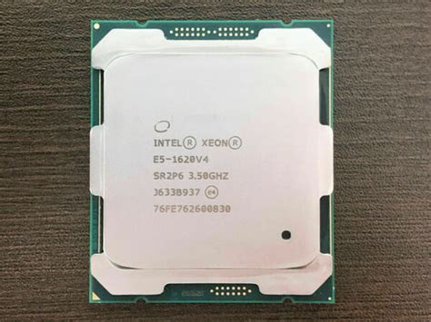 Intel E5-1620 V4 Xeon 3.5 GHz Quad Core BX80660E51620V4 Processor ...