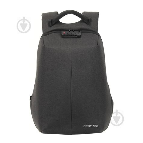 ᐉ Рюкзак для ноутбука Promate Defender-16 15.6" black (defender-16 ...