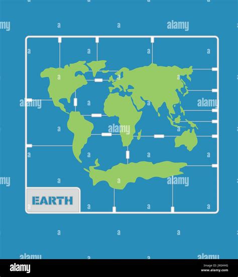 Welt Karte Kunststoff Modell Bausatz Geografie Kontinente Des