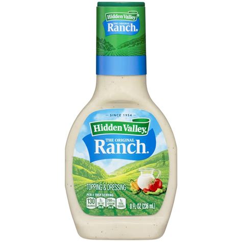 Hidden Valley Ranch Dressing 8 Oz - GJ Curbside