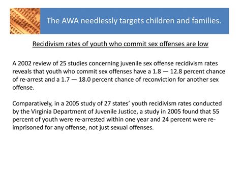 Registering Harm How Sex Offense Registries Fail Youth And Communities Ppt Download