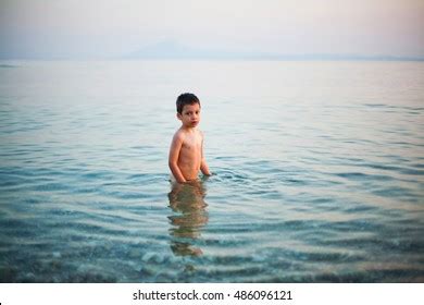 Surreal Naked Man Sitting On Bed Stock Photo Shutterstock
