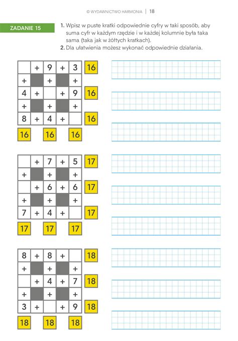 Matematyczne Karty Pracy Cz Sklep Juniora Pl