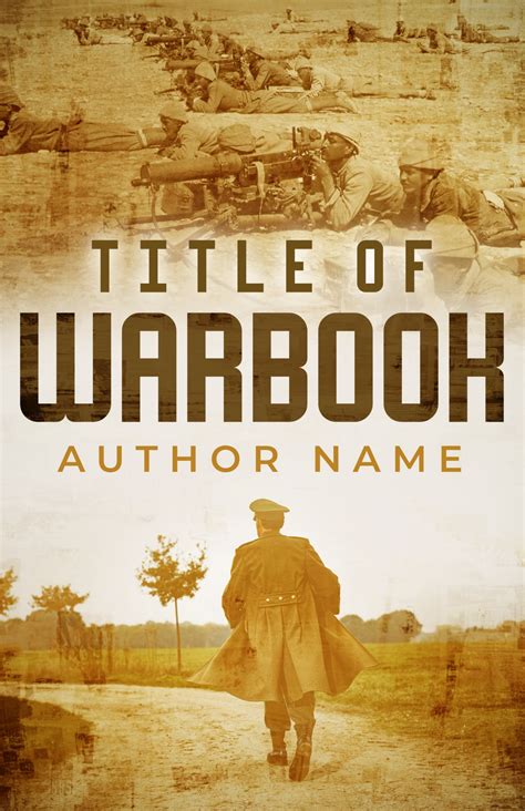 war book  book cover designer