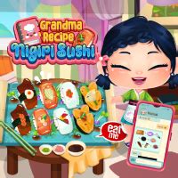 Grandma Recipe Nigiri Sushi | Cooking Games