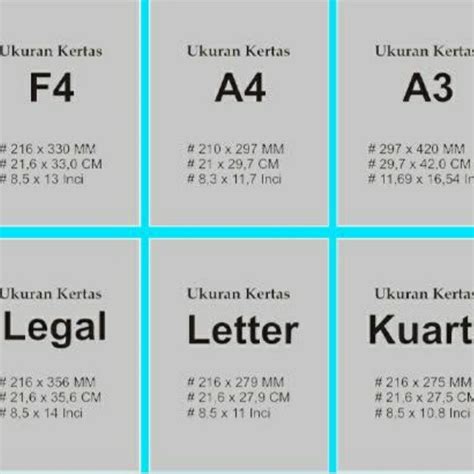 Ukuran Kertas Legal Dan Letter Dalam Cm Mm Inchi Pixel Advernesia Imagesee