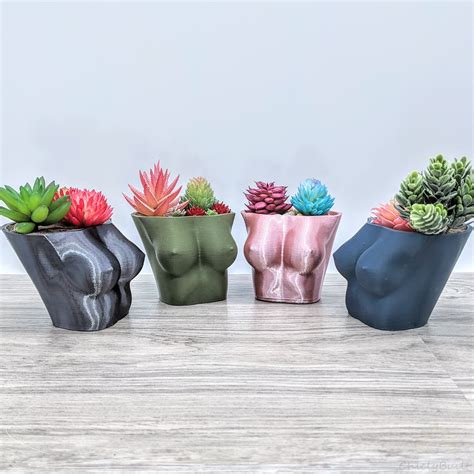 Indoor Planters Planters Pots Ecofriendly Boob Pot Large Boob Planter Body Positive Feminist