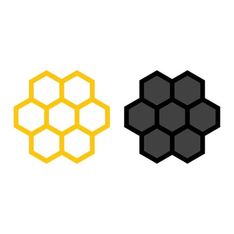 Premium Vector Honeycomb Icon Vector Design Templates