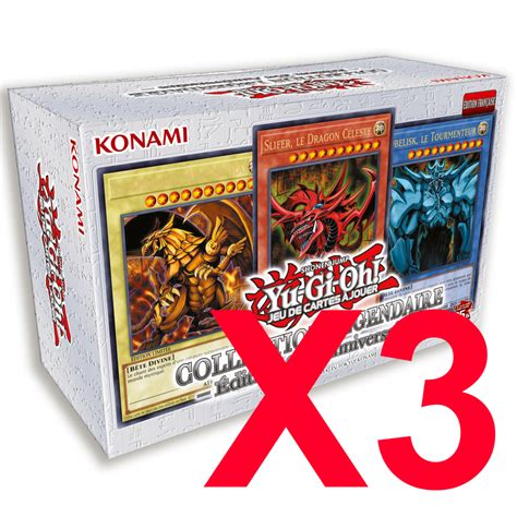 Coffret Collection Légendaire Édition 25e Anniversaire Lot De 3 Yu G