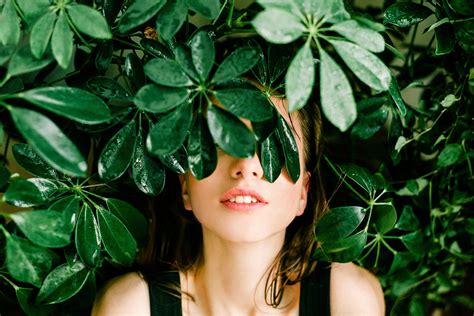 Free Images Green Leaf Beauty Plant Lip Botany Tree Headgear