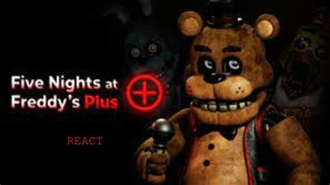 Reagindo Ao Trailer De Fnaf Plus Youtube