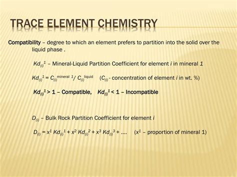 Definition Of Trace Elements Definition Ghw