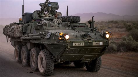 Pentagon to send up-gunned, drone-killing Strykers to Europe to deter ...