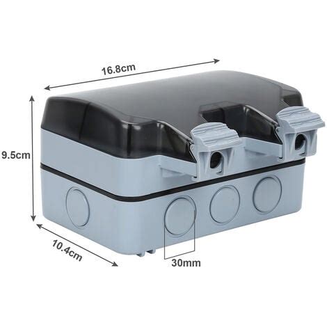 Einfeben Prise Tanche Double Prise Electrique Ext Rieure Ip Tanche