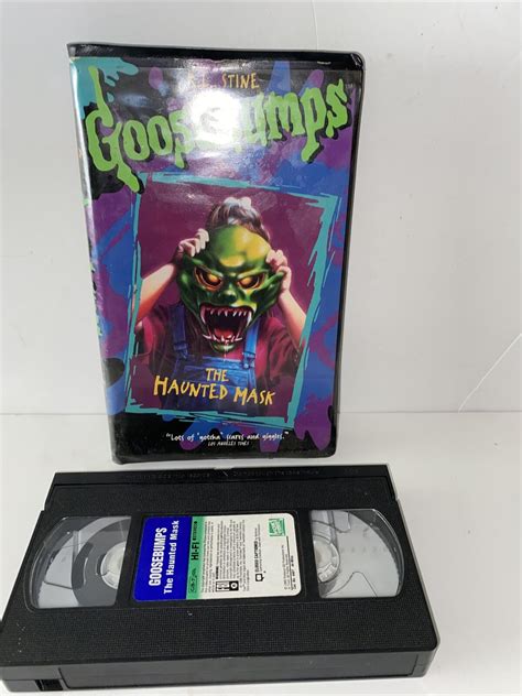 Goosebumps The Haunted Mask Vhs