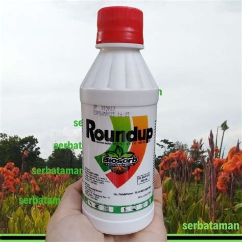 Jual Roundup 486 SL Herbisida Buatan Pembasmi Rumput 200ml Shopee