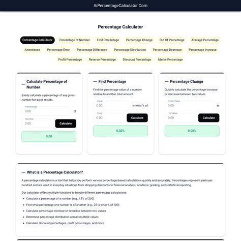 Percentage Distribution Calculator - Free Online Percent Distribution ...