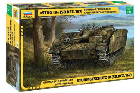 Zvezda - Sturmgeschuetz IV (1:35) - 3661 - MJ Modely.cz