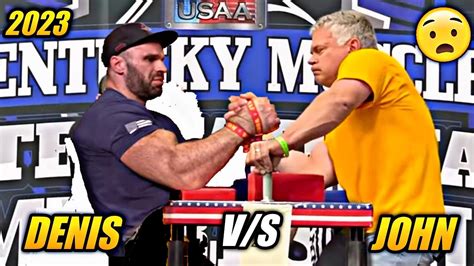 John Brzenk And Denis Cyplenkov Arm Wrestling Is Here Youtube