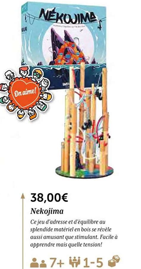 Promo Nekojima Chez Jouets Sajou Icatalogue Fr