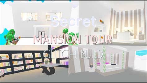 Secret Mansion Glitch Build House Touradopt Me Youtube