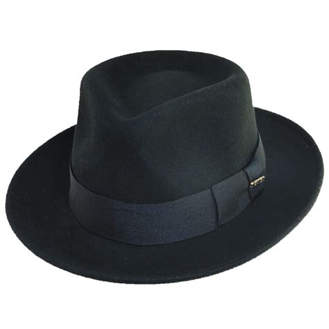 Crushable Wool Felt Fedora – Explorer Hats