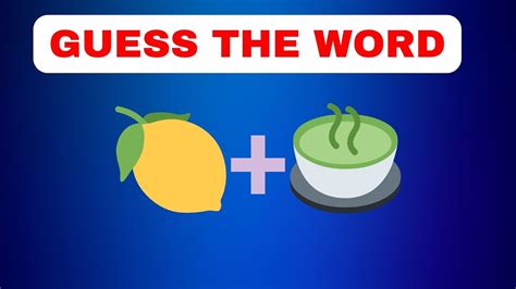 "Emoji Challenge: Guess the Word!" - YouTube