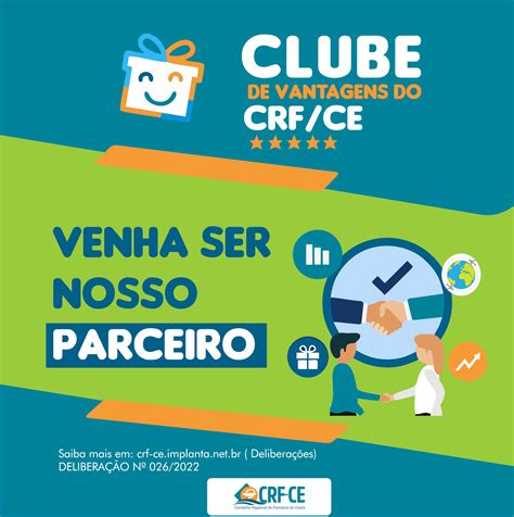 CRF-CE cria o Programa Clube de Vantagens e regulamenta seu
